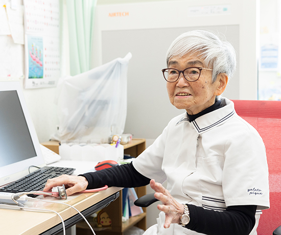 娘さんと一緒に診療に立たれるというのは、院長先生にとって嬉しいことではないですか